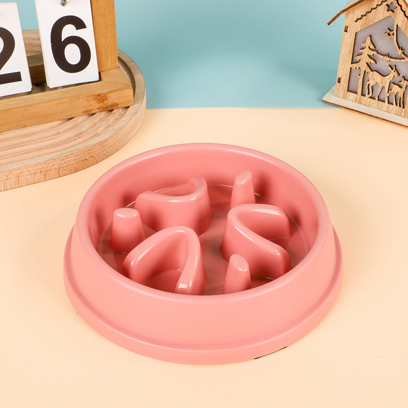 PG-0323 Slow Feeder Bowls Anti-Slip Puzzle Interactive Bloat Stop Bowl Anti-Choking Dog Bowl for Small and Medium Dogs