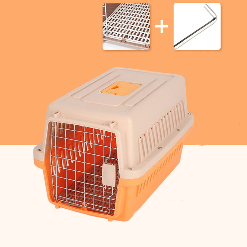 PG-0431 Pet Carrier Portable car cage Cat shipping box Dog Air carrier cat
