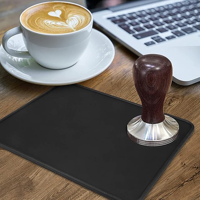 PG-0159 Silicone Espresso Tamping Mat, Anti-Slip Espresso Tamper Mat