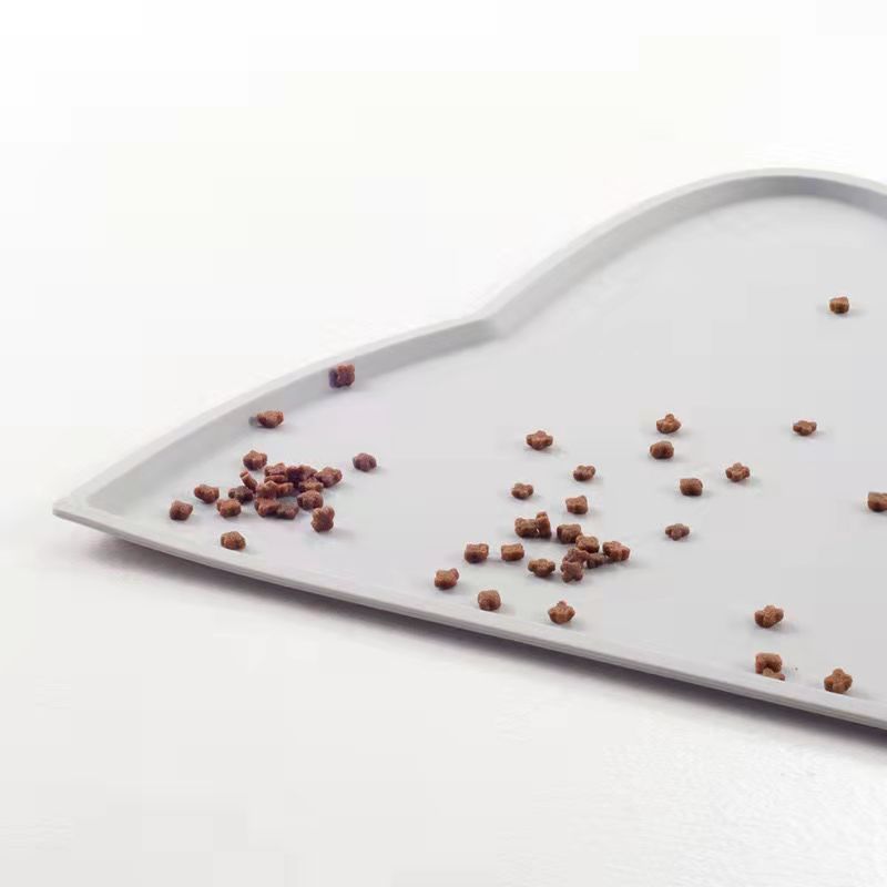 PG-0350 Pet placemat Silicone Pet Feeding Mat for Floor Non-Skid Waterproof Dog Water Bowl Tray
