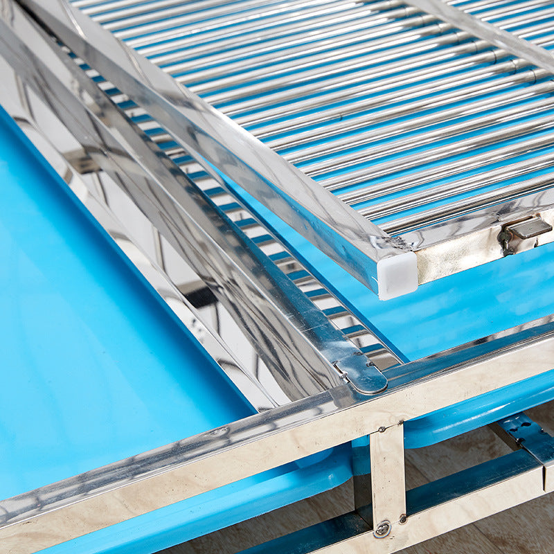 PG-0398 157 Two layers & Six Rooms Veterinary Stainless Steel Dog Kennel Cages Equipment Animal Cages