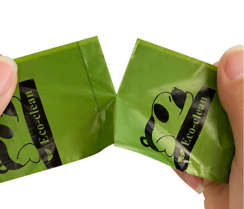 PG-0267 Biodegradable pet garbage bag, 8 Rolls dog poop bag, dog poop bag, toilet bag, bio disposable poop bag