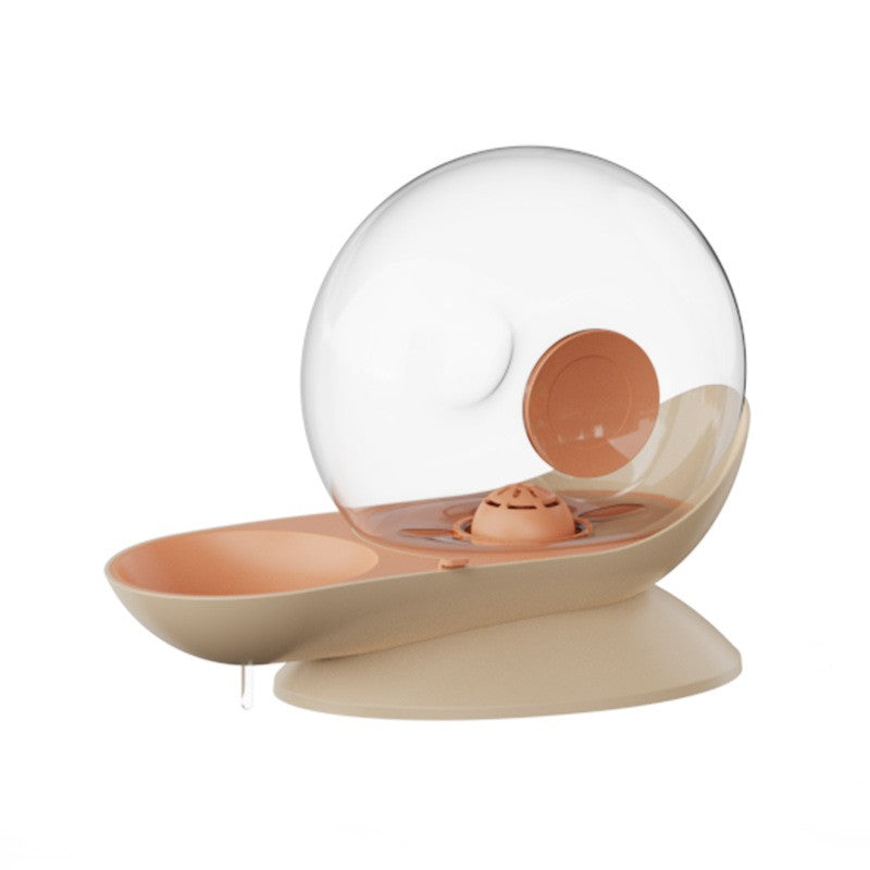 Snail water dispenser Large volume water dispenser for dogs and cats that automatically feeds water for pets