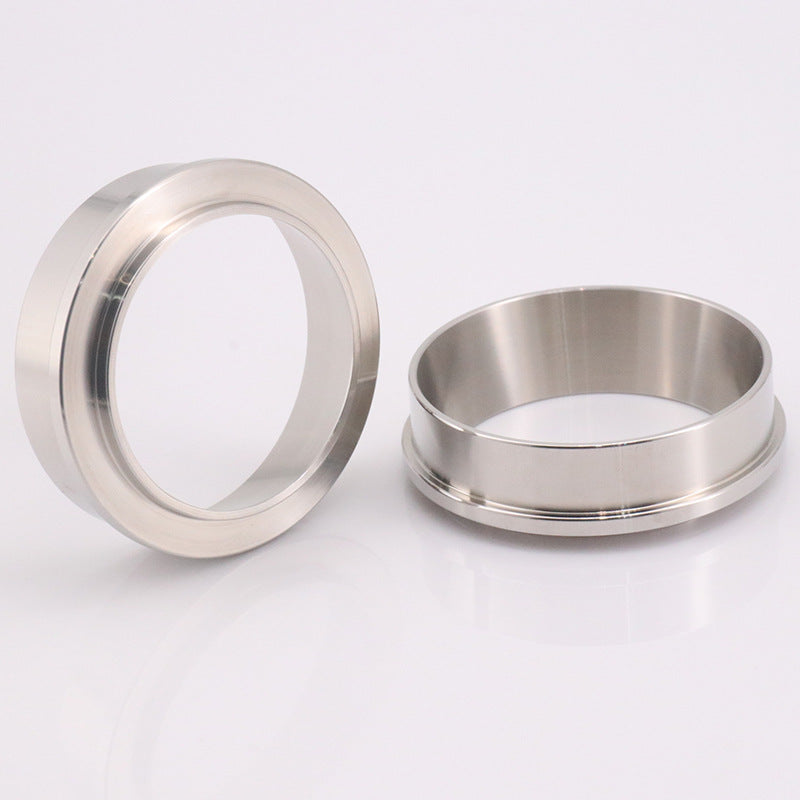 PG-0158 51/53/58 mm Espresso Dosing Funnel, Aluminum Coffee Dosing Ring Espresso Powder Ring Replacement with Magnetic for Home/Cafe