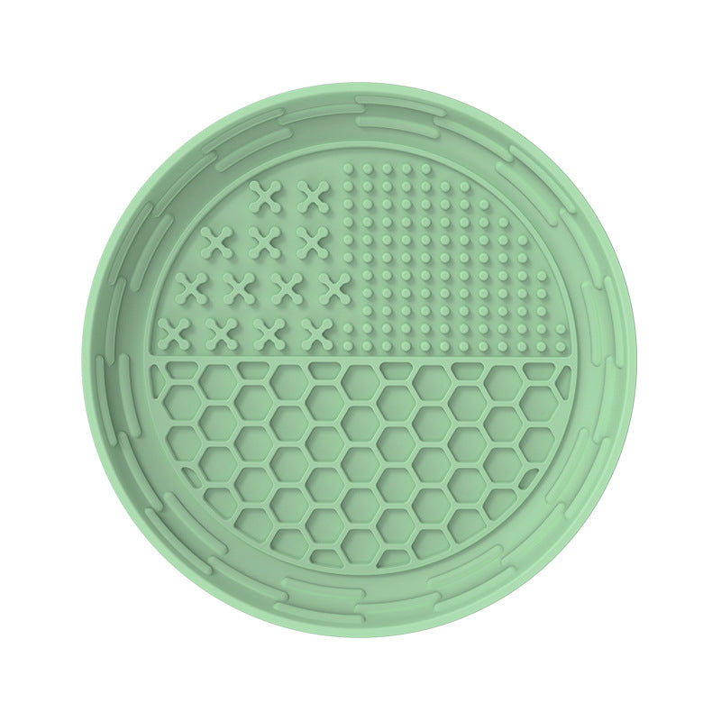 PG-0317 Lick Mat for Dogs and Cats, Licking Mats with Suction Cups for Dog Anxiety Relief, Food Grade Silicone Cat Lick Pad for Boredom Relief, Dog Treat Mat Perfect for Grooming and Slow Feeding