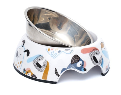 Melamine Plastic Puppy Dog Food Bowl