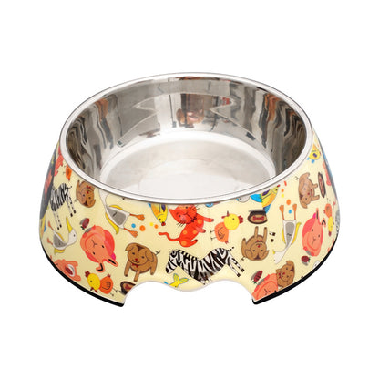 Melamine Cartoon Animals  Dogs&Cats  Food Bowl