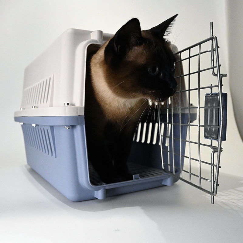 PG-0431   Pet Carrier Portable car cage Cat shipping box Dog Air carrier cat