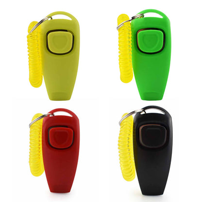 PG-0496   2-in-1 pet training clicker buzzer