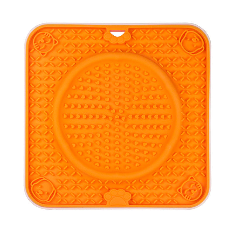 PG-0299  Licking Mat  Premium Lick Mats with Suction Cups for Dog Anxiety Relief, Cat Lick Pad for Boredom Reducer, Dog Treat Mat Perfect for Bathing Grooming