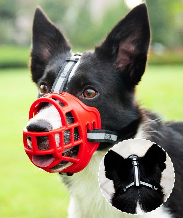 PG-0503 Adjustable and Comfortable Secure Pet Muzzle