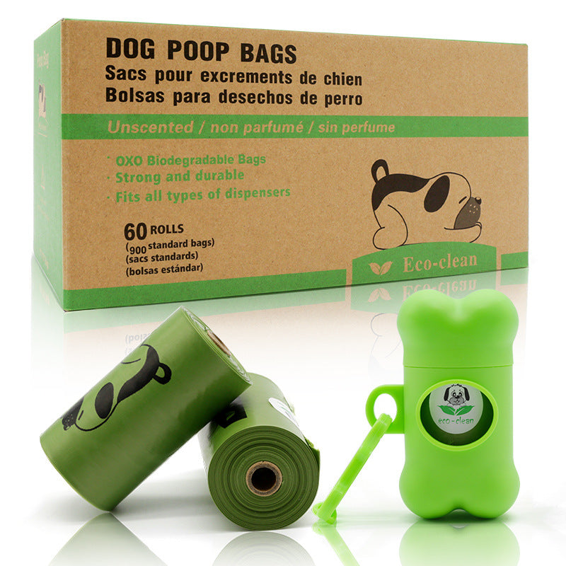 PG-0263 Saco de lixo biodegradável para animais de estimação, saco de cocô de cachorro, saco de cocô de cachorro, saco de toalete, saco de cocô descartável bio 