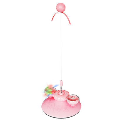 Pinwheel cat toy ball cat self hi cat-teasing stick