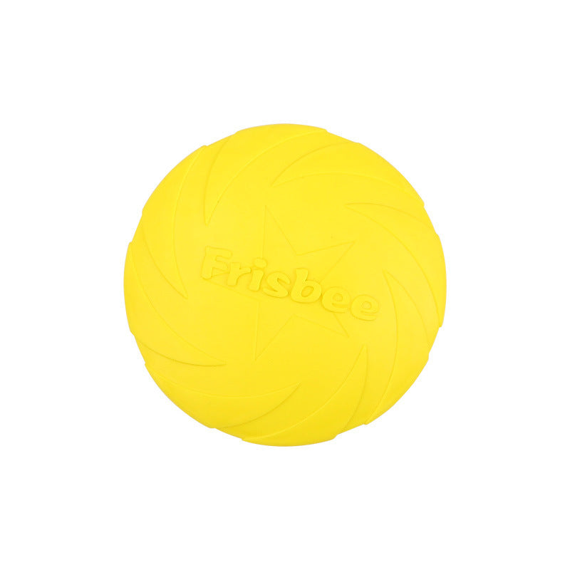 PG-0352     Dog Soft Rubber Interactive Flying Disc Dog Toy for Small Large Dogs