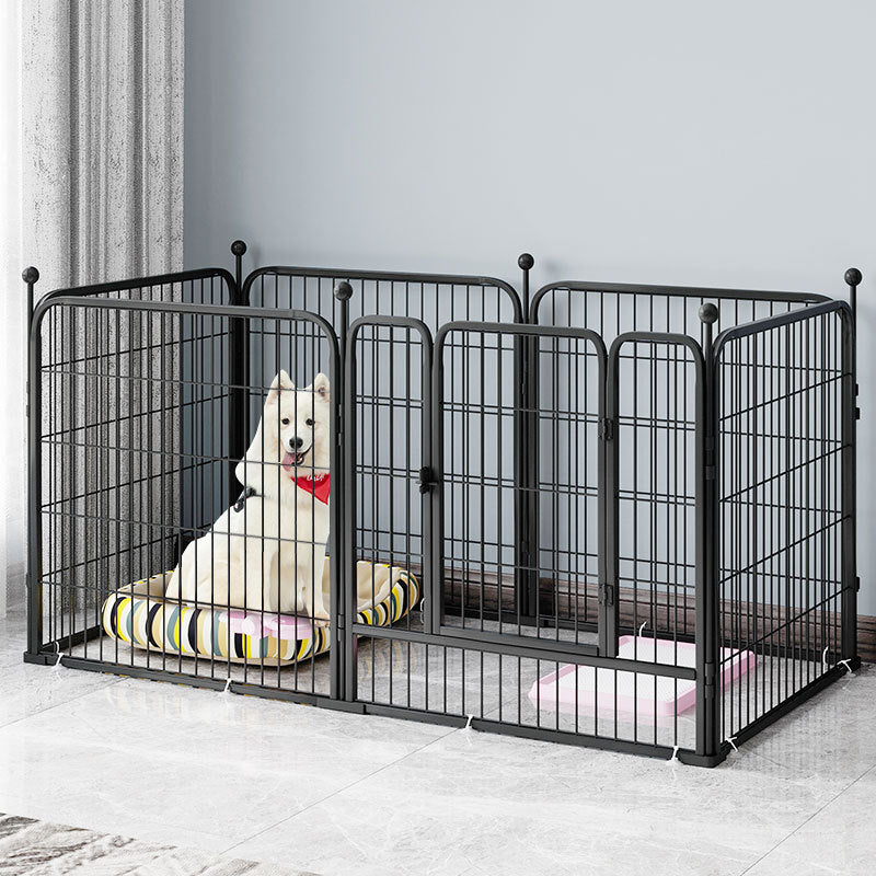 PG-0210   Dog Playpen Indoor Outdoor 8 Panels, Dog Pen for Medium/Small Dogs Puppies Cats  Metal Heavy Duty Dog Fence Portable Foldable for RV Camping Play Yard