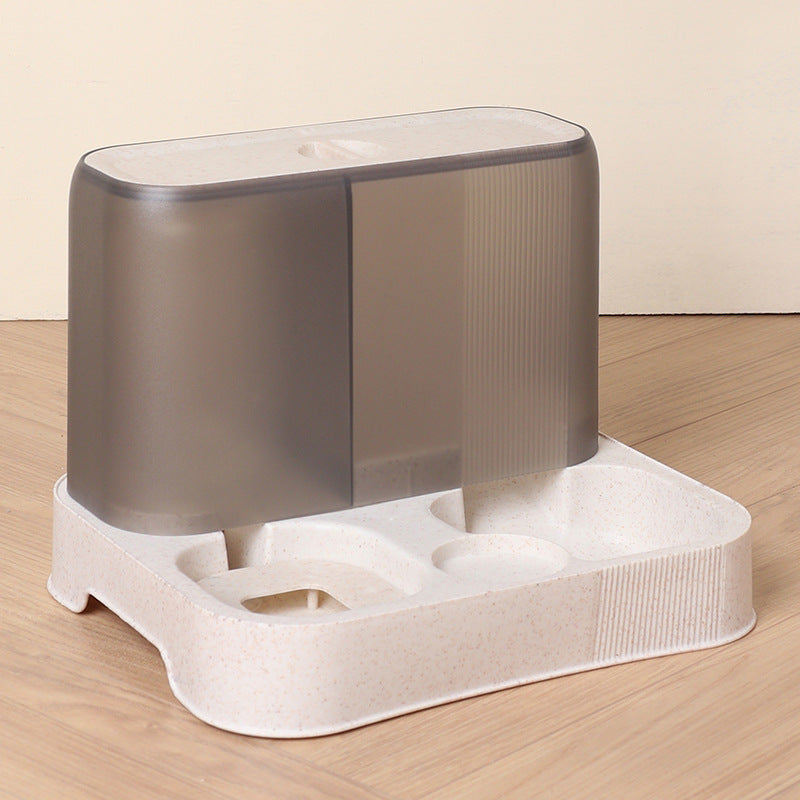 PG-0343 3 em 1 Gravidade Comida para Gato e Dispensador de Água Alimentador Automático para Cães e Conjunto WatererBowl 