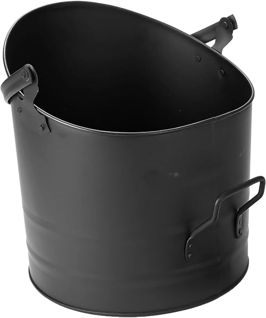 PG-0217  Outdoor barbecue charcoal bucket Household high quality ash bucket with handle open coal bucket metal ash bucket dump ash bucket