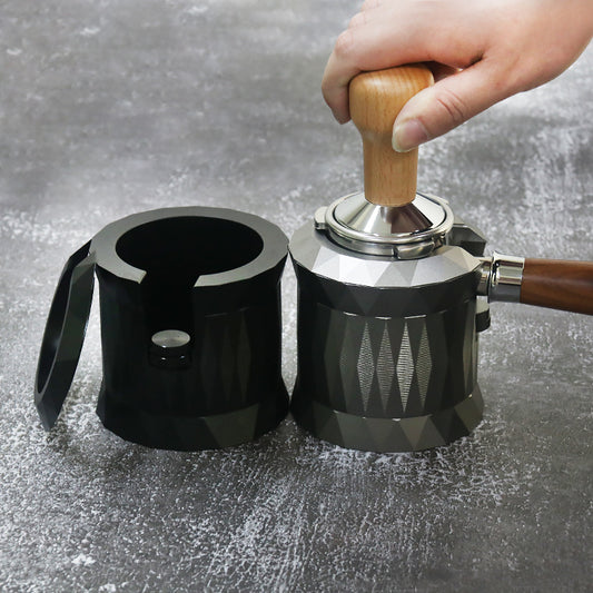 PG-0162  Coffee powder base aluminum alloy filling base handle bracket Italian coffee machine handle supporting equipment