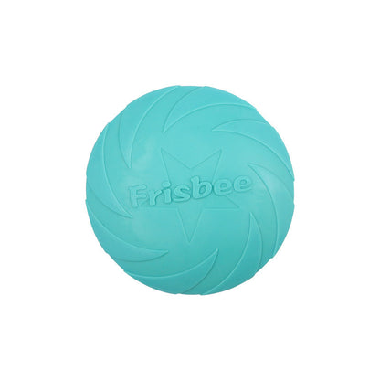 PG-0352     Dog Soft Rubber Interactive Flying Disc Dog Toy for Small Large Dogs