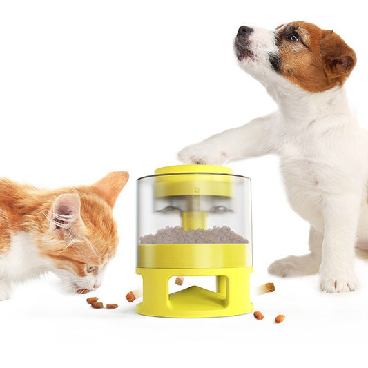 Pet Train Food Dispenser Interactive Game   Chewer Food Bowls for Cats