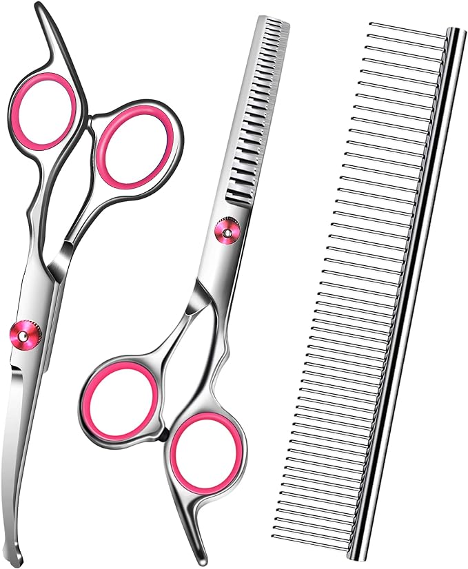 PG-0509  Pet Grooming Kit  Dog Grooming Scissors with Safety Round Tip