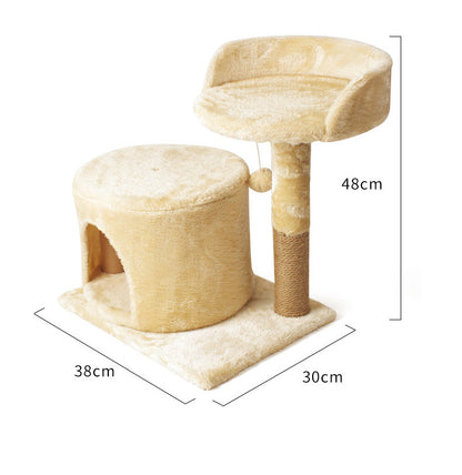 Cat climbing cat litter Cat Tree all-in-one cat toy Cat scratching post cat stand large sisal cat toy