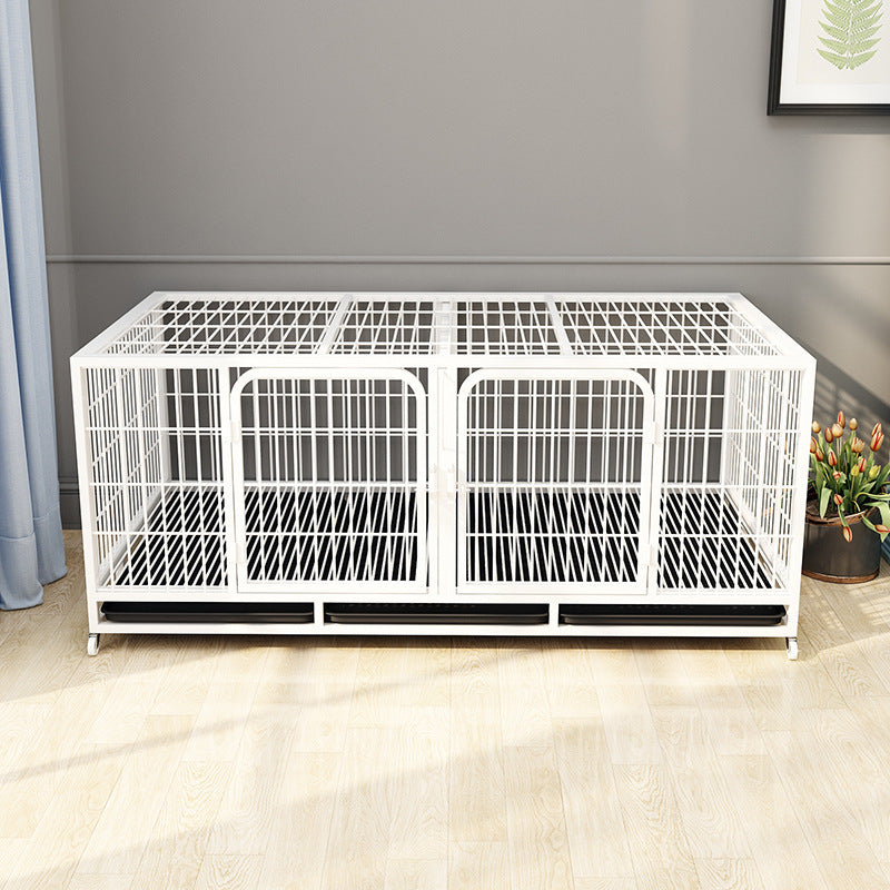 PG-0365   Double deck cage Heavy Duty Dog Cage Metal Kennel and Crate