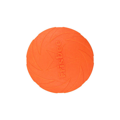 PG-0352     Dog Soft Rubber Interactive Flying Disc Dog Toy for Small Large Dogs