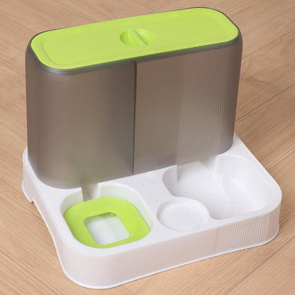 PG-0343 3 em 1 Gravidade Comida para Gato e Dispensador de Água Alimentador Automático para Cães e Conjunto WatererBowl 