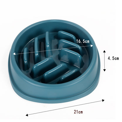 PG-0322 Tigelas de alimentador lento anti-deslizamento quebra-cabeça interativo tigela de parada de inchaço anti-asfixia tigela de cachorro para cães pequenos e médios 