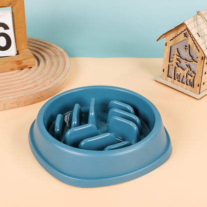 PG-0322  Slow Feeder Bowls Anti-Slip Puzzle Interactive Bloat Stop Bowl Anti-Choking Dog Bowl for Small and Medium Dogs