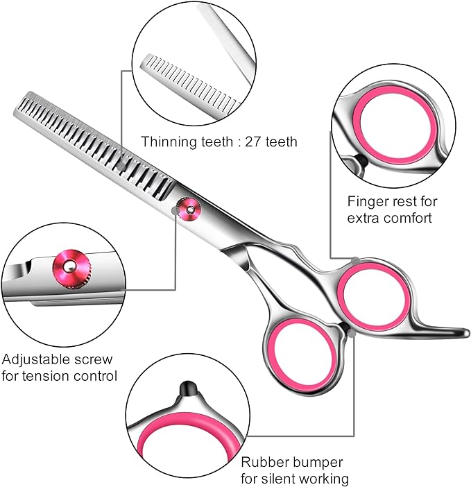 PG-0509  Pet Grooming Kit  Dog Grooming Scissors with Safety Round Tip