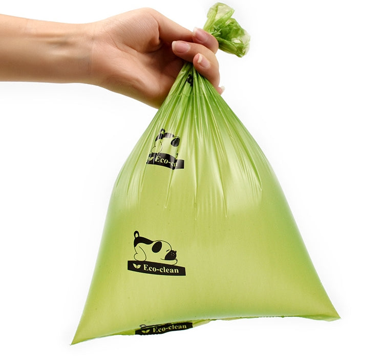 PG-0269 Saco de lixo biodegradável para animais de estimação, saco de cocô de cachorro de 4 rolos, saco de cocô de cachorro, saco de toalete, saco de cocô descartável bio 