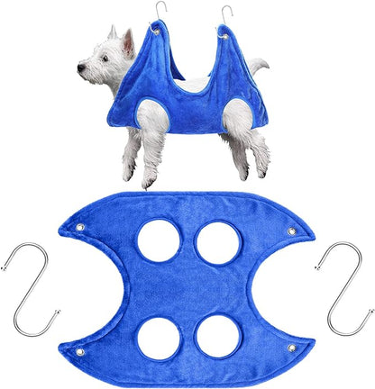 PG-0206  Shappy Pet Hammock Helper Towel Dog Grooming Hammock Pet Restraint Bag Multifunctional Pet Cat Bath Towel Dog for Bathing Washing Grooming Trimming Nail Clipping