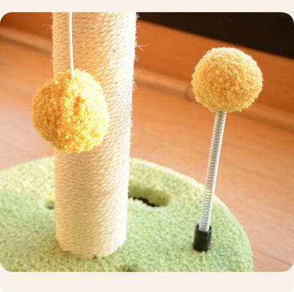 Flower Cat Tree Cute Scratching Post Indoor Cat Climbing Frame Small Cat Toy Kitten Jumping Platform Colorful Cat Tree Sisal Cat Scratching Post