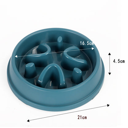 PG-0323  Slow Feeder Bowls Anti-Slip Puzzle Interactive Bloat Stop Bowl Anti-Choking Dog Bowl for Small and Medium Dogs