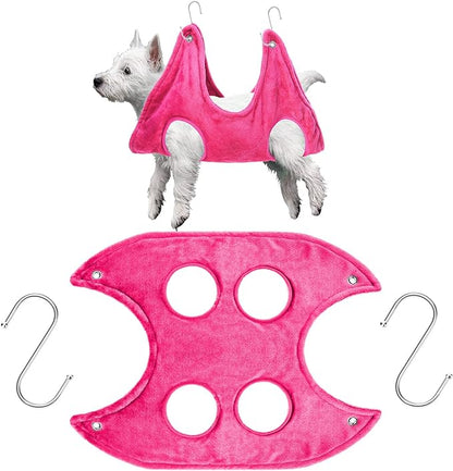 PG-0206  Shappy Pet Hammock Helper Towel Dog Grooming Hammock Pet Restraint Bag Multifunctional Pet Cat Bath Towel Dog for Bathing Washing Grooming Trimming Nail Clipping