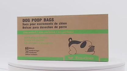 PG-0263  Biodegradable pet garbage bag, dog poop bag, dog poop bag, toilet bag, bio disposable poop bag